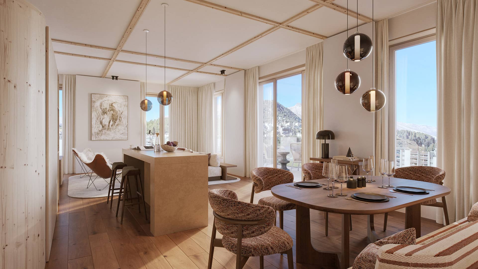 Penthouses mit einmaligem Bergblick und unvergesslichem Naturerlebnis