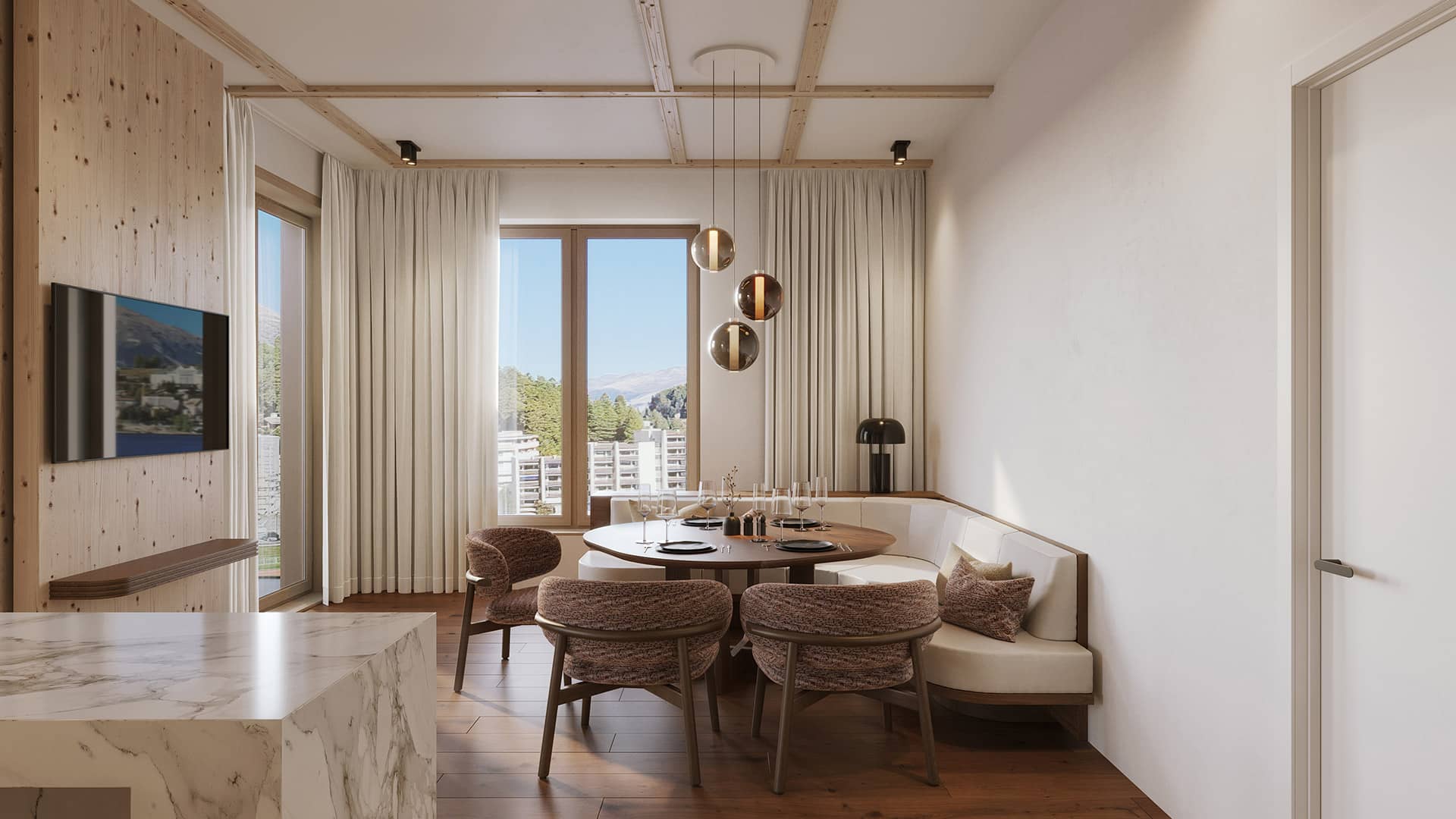 Die Penthäuser von The View vereinen durchdachtes Design und exklusive Ausstattung